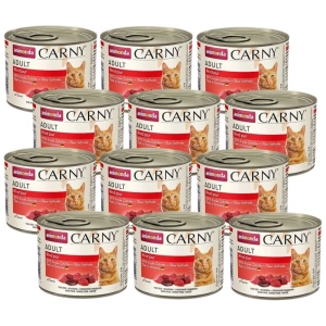 Animonda Cat Carny Adult příchuť: hovězí 12x200g