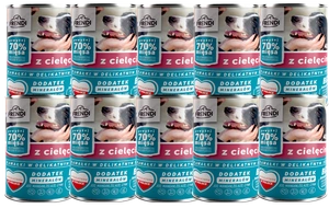 Frendi kousky v jemné omáčce s telecím masem 10 x 400g pro psy