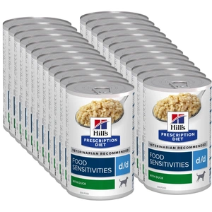 HILL'S PD Prescription Diet Canine d/d Kachna (Duck) 24x370g