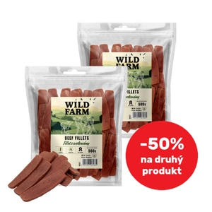 WILD FARM hovězí filé 2x500g pamlsky pro psy