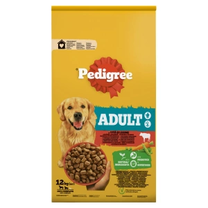 PEDIGREE® Adult 12 kg s hovězím masem - suché kompletní krmivo pro dospělé psy velkých a středních plemen