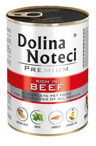DOLINA NOTECI Premium Bohatá na hovězí 400g