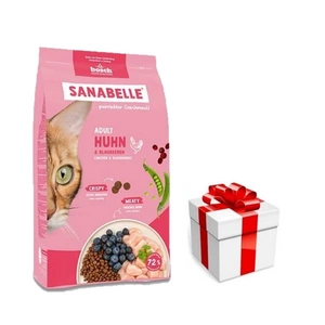 BOSCH Sanabelle Adult Kuře 8kg + překvapení pro kočku GRATIS