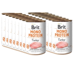 BRIT MONO PROTEIN TURKEY 24x400g