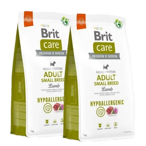 BRIT CARE Dog Hypoallergenic Adult Small Breed Lamb 2x7kg
