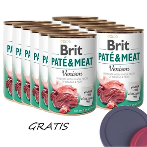 BRIT PATE & MEAT VENISON 12x400g