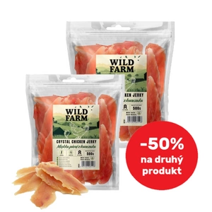 WILD FARM Měkká kuřecí prsa 2x500g pamlsky pro psy