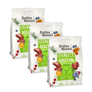 DOLINA NOTECI Premium Dziczyzna – sušené krmivo pro psy 3x3kg