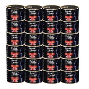 Dolina noteci Premium pro kočky s vysokým obsahem telecího masa 24x185g