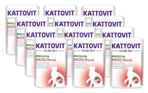 Kattovit Niere/Renal krůtí 12x85g sáček