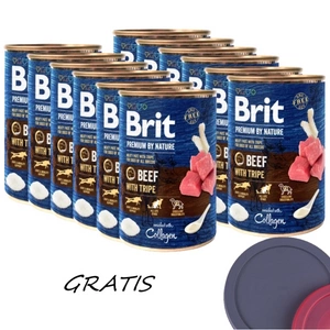 Brit Premium by Nature Beef with Tripe 12x400g SLEVA 2%