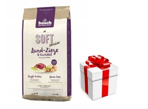 Bosch HPC Soft Senior Kozí & Brambory 12,5 kg + překvapení pro vašeho psa GRATIS