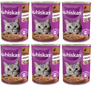 WHISKAS Adult kachna 6x400g