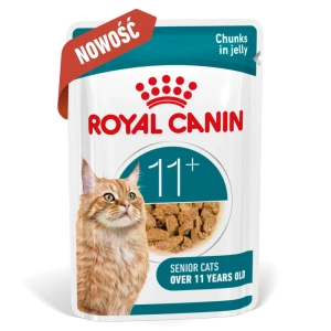 ROYAL CANIN mokré krmivo pro kočky, Senior Ageing 11+, želé 12x85 g