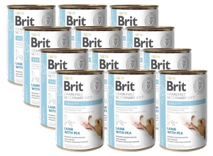 BRIT GF Veterinary Diets Dog Obesity 12x400g