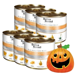 Dolina Noteci PREMIUM pro psy malých plemen s bažantem, dýní a nudlemi 6x185g