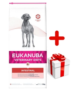 EUKANUBA Intestinal Dog 12kg + Překvapení pro psa