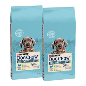 PURINA Dog Chow Puppy Large Breed Turkey 2x14kg