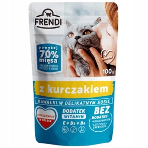Frendi kousky v jemné omáčce s kuřecím masem 12x100g