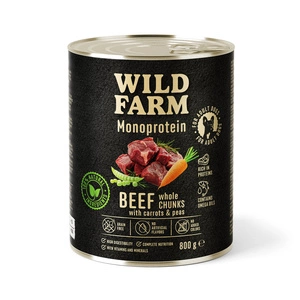 WILD FARM Monoprotein Beef 800g hypoalergenní krmivo pro psy