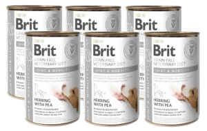 BRIT GF Veterinary Diets Dog Joint &Mobility 6x400g
