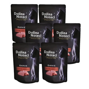 Dolina Noteci Prémiový pokrm z telecího masa 6x85g