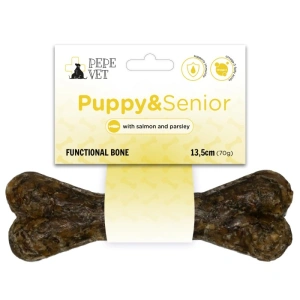 PEPE VET Funkční kost Puppy&Senior (pro štěňata a seniory) 70g