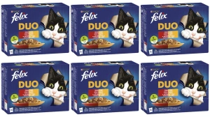 FELIX Duo Venkovské příchutě v želé 72x85g