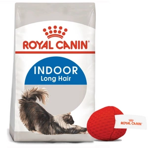 ROYAL CANIN  Indoor Long Hair 10kg  Kočičí míč ZDARMA + Kočičí míč ZDARMA!