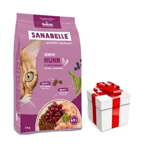 BOSCH Sanabelle Senior Drůbež 8kg + překvapení pro kočku ZDARMA