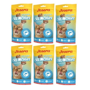 JOSERA Crunchies - s lososem (pamlsek pro kočky) 6x60g