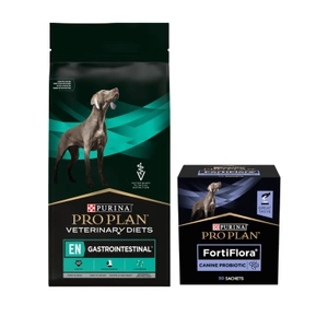 PRO PLAN Veterinary Diets EN Gastrointestinal12kg + PRO PLAN FortiFlora 30 x 1 g