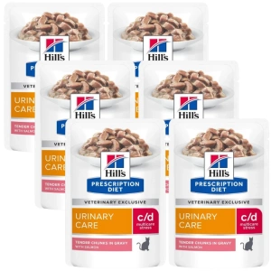 HILL'S PD Prescription Diet Feline c/d Urinary Care losos 6x85g