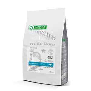 Nature's Protection Superior Care White Dogs Grain Free White Fish Všechny velikosti a životní fáze 4 kg