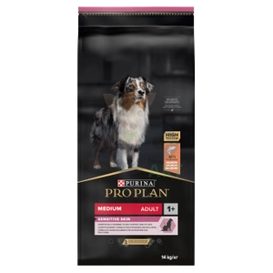 Purina Pro Plan Medium Adult Sensitive Skin losos 14 kg