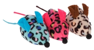 Kerbl Hračka pro kočky – myš, různé barvy