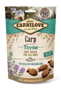 Carnilove Semi-Moist Snack, kapr s tymiánem 200g