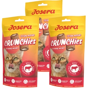 JOSERA Crunchies - Hovězí (pamlsek pro kočky) 3x60g