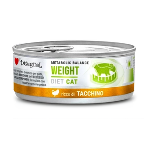 Disugual mokré krmivopro kočky Veterinární WEIGHT Krůta (dospělí) 85 g