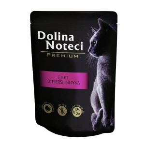 Dolina Noteci Prémiové krůtí prsní řízky pro kočky 85g