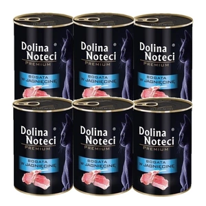 Dolina Noteci Premium pro kočky s vysokým obsahem jehněčího masa 6x400g