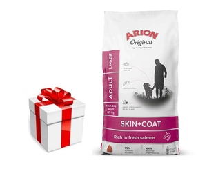 ARION Original Skin & Coat Adult Salmon and Rice Large Breed 12kg + překvapení pro vašeho psa GRATIS