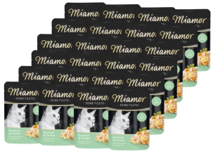Miamor Feine Filets - mokré krmivo pro kočky filety z tuňáka se zeleninou 24x100g