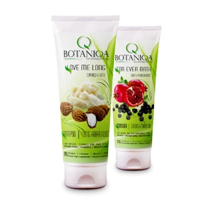 BOTANIQA FOR EVER BATH Šampon Açaí a granátové jablko 250ml + BOTANIQA LOVE ME LONG Cupuaçu & Shea Shampoo 250m