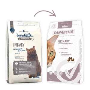 SANABELLE Urinary pro kočky s citlivým močovým systémem 8 kg