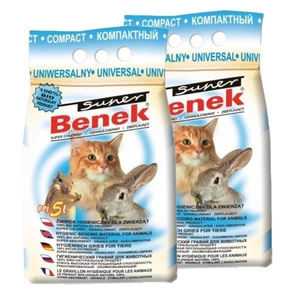 Certech Super Benek Univerzální Compact Hrudkující stelivo pro kočky 2x5l