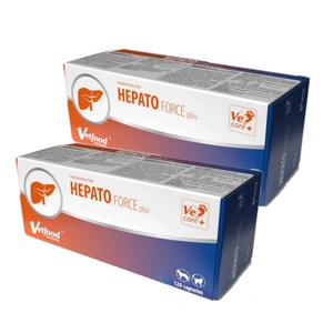 VETFOOD Hepatoforce Plus 2x120 kapslí.