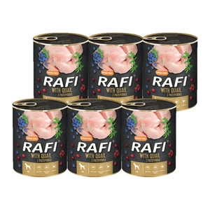 DOLINA NOTECI Rafi s křepelkou 6x800g