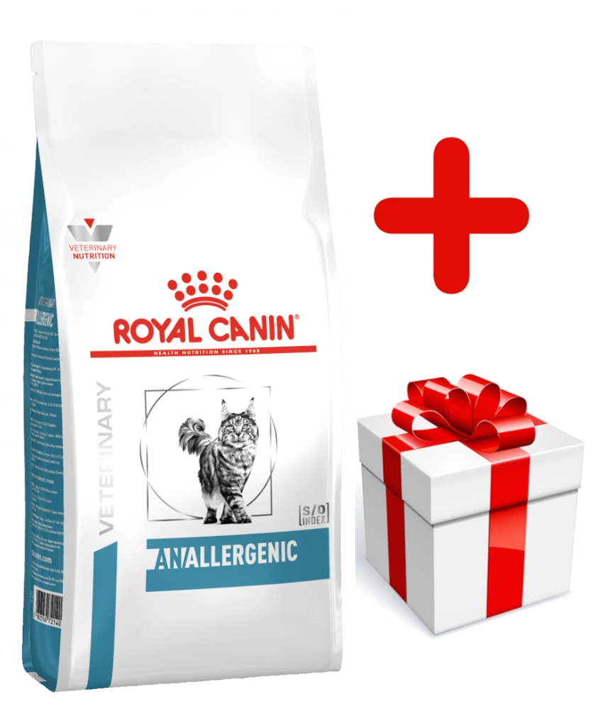 Royal Canin Veterinary Diet Feline Anallergenic 4kg PŘEKVAPENÍ