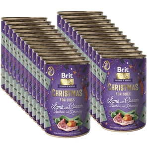 BRIT MONO PROTEIN Christmas Lamb with Carrots – Jehněčí maso a mrkev 24x400g